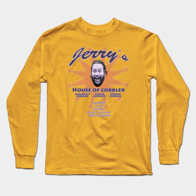 Jerry's Cobbler Long Sleeve T-Shirt by FanboyMuseum
